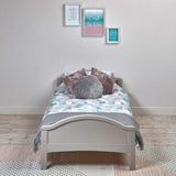 Kids toddlers bed in French grey