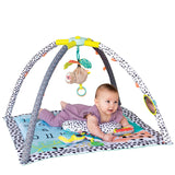 Encourages batting, grasping, and tactile exploration. High contrast colours visual support stimulation & tracking. 