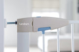 Award-winning Lindam White Sure Shut Pressure Fit Stair Gate | Baby Gate | Extendable Safety Gate (76-82cm)