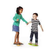 Natural Wood Balance Board | Wobble Board | Family Fun | Exercise | 4 - 99 Years