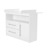2-in-1 baby changing unit and chest of drawers cum dresser with removable top