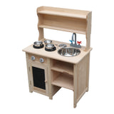 Eco Friendly Natural Wooden Kids Mud Kitchen