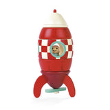 Activiteits- en educatief speelgoed | kleine magnetische raket | constructie speelgoed