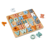 Juguetes educativos y de actividades | Rompecabezas del alfabeto Sweet Cocoon | Aprender ABC y 123 Vista adicional 2