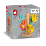 Activity & Educational Toys | WWF Balancing Colored Sloths | Wooden Toys Additional View 2