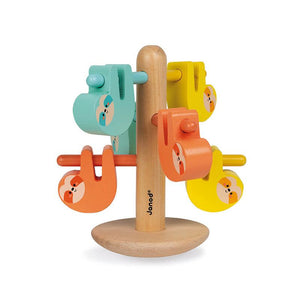 Activity & Educational Toys | WWF Balancing Colored Sloths | Wooden Toys