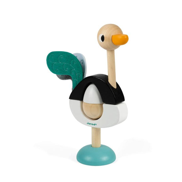 Activity & Educational Toys | Zigolos Ostrich Stacker | Stacking and Nesting Toys