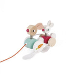 Activity & Educational Toys | Zigolos Pull-Along Rabbits | Wooden Toys Additional View 1