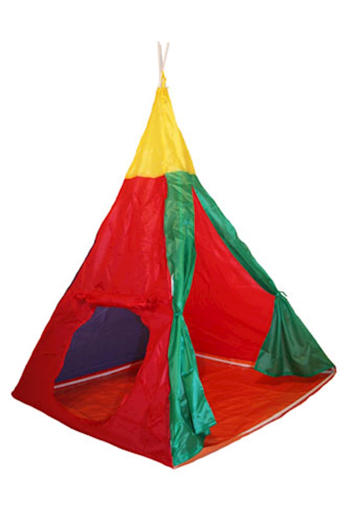 tipi zelt mit tunnel 3-in-1 Abenteuer-Spielzelt-Set für Kinder | Tunnel und Tipi
