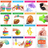 Paquete grande de 40 piezas apto para autismo | paquete de actividades estimulantes sensoriales | 3 años+