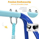 This childrens swing is made from anti-rust materials and made from premium materials
