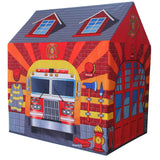 Children’s 2 Person Fire Station | Fireman Play Tent | Den This wonderful fire station play tent by Charles Bentley will help