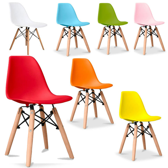 Eames DSW Kids eiffel chairs in a range of colours