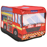 Pop-up-Feuerwehrauto-Spielzelt für Kinder | Rollenspielspaß | Dieses wunderbare Feuerwehrauto-Spielzelt von Charles Bentley Boost