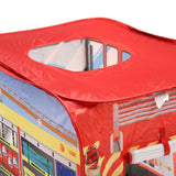 Barns pop-up brandbil lektält | Roligt rollspel | Den Detta brandbilslektält kommer att öka ditt barns fantasi