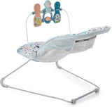 Cadeira de balanço para bebês | cadeira de balanço portátil vibratória | cores pastel