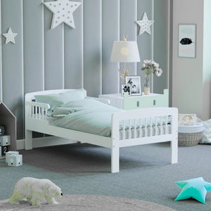 Экологичная детская деревянная кровать из массива сосны | Кроватки для малышей | Детская односпальная кровать