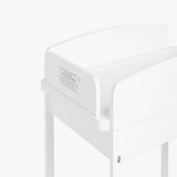 Large lip around the baby open changing table top to keep baby safe and secure