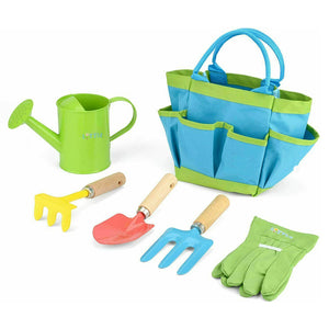 Montessori 6-teiliges Sandkasten-Set & Gartenspielzeug-Werkzeugset | 3 Jahre+