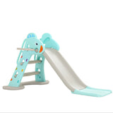 This super cute slide is packed with safety features and a basketball hoop for added fun