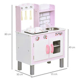 Size of toy kitchen: Overall Dimensions H80 x W30 x D55cm