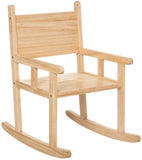 This childs rocking chair is ideal for reading in peace or rocking with your favourite stuffed animal before bedtime.