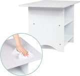 Scratch-resistant paint used for a high gloss finish also meaning its easy to clean