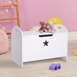 This toy box offers ample storage space to hold all toys, books, clothes, or any other bits & bobs