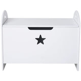 The kids toy box is delivered flat packed.
