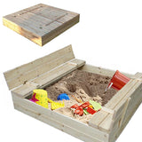 Caixa de areia de qualidade fabulosa com revestimento de base e cobertura à prova d'água
