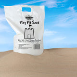 Our play sand for childrens sandpits or play pits come in different sizes and weights