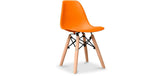 Eames DSW Design-Inspired Adult/ Older Child Contemporary Solid Wooden Chair | 6 Years+