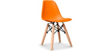 Eames DSW Design-Inspired Toddler Contemporary Solid Wooden Chair | 3-5 years