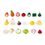Preschool Toys | Green Market Fruits & Vegetable Maxi Set | Role Play Toys Additional View 2