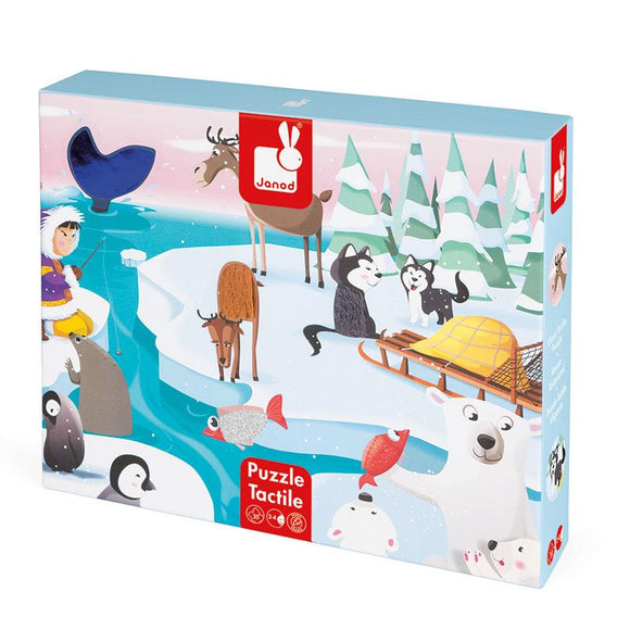 Preschool Toys | Tactile Puzzle Life On The Ice | Puzzles & Games