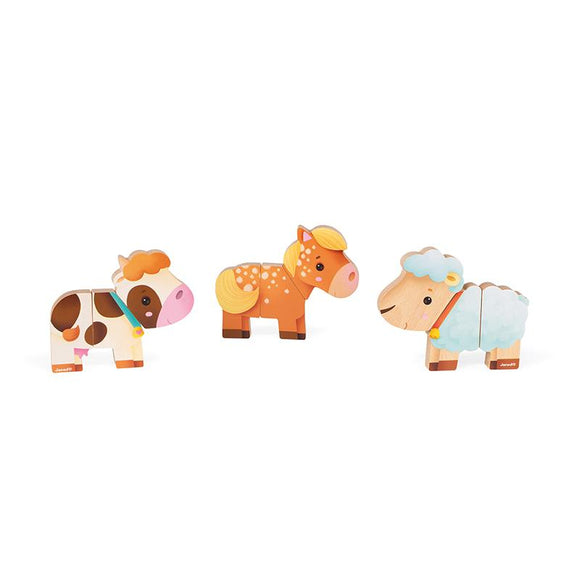 Preschool Toys | Janond Funny Magnets Farm | Puzzles & Games