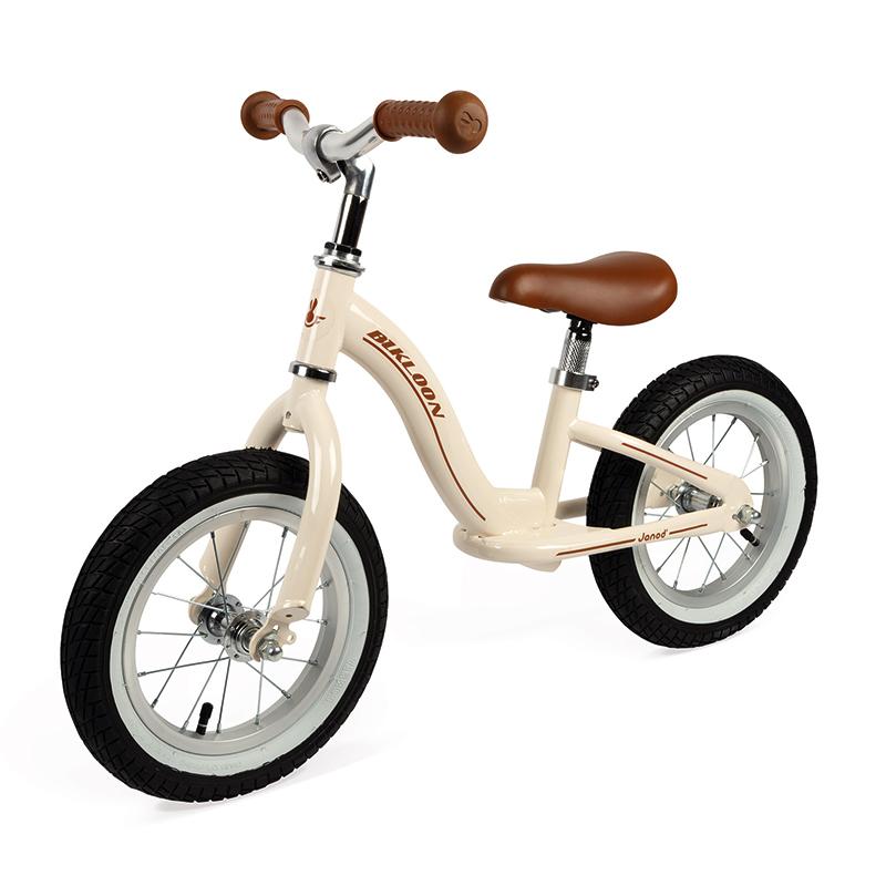 Schaukelpferde Rutscher Fahrrader Vintage Laufrad Bikloon aus Metall Beige www.littlehelper