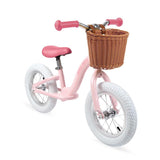Rockers, βόλτες και ποδήλατα | μεταλλικό vintage bikloon ποδήλατο ισορροπίας | ροζ | ποδήλατα