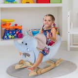 Notre jouet à bascule traditionnel en forme d'éléphant transformera votre maison en un pays des merveilles magique