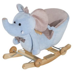 Viaja hacia las estrellas en este maravilloso caballito de elefante para bebés de hasta 18 meses