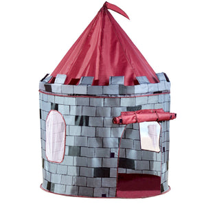 Tente de jeu chevalier et château pour enfants pour 2 personnes | Den Laissez libre cours à l'imagination de vos tout-petits avec notre tour de chevalier. 