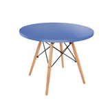 Charles and Ray Eames created the iconic DSW (Dining Side Chair with Wooden Legs)