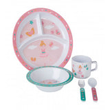 Scratch Resistant Baby & Toddler Feeding Set | 5 Piece Set | Bonnie the Ballerina