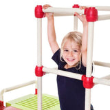 This childrens climbing frame with monkey bars is perfect for babies from 18 months and can take up to 80kg in weight 