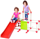 Indoor & Outdoor Kids Climbing Frame with Slide | Climbing Frame with Monkey Bars | 18m- 5 Years