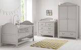 Eco-Conscious Wooden Toddler Bed | Whisper Grey | Versailles Collection