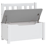 Modern quality toy box not just for kids toy storage, it can also be used as a blanket box or wooden bench