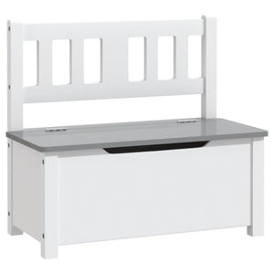 Jetez un œil à notre coffre à jouets en bois blanc impeccable Little Helper, qui constitue l'espace de rangement le plus parfait pour les jouets.