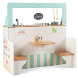 Deluxe 2-in-1 Retro Toy Kitchen & Diner | Large number of Features & Accessories