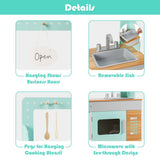 Deluxe Two in One Montessori Retro Toy Kitchen & Diner | Large number of Features & Accessories